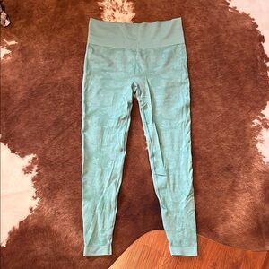 Gymshark Camo - Teal Leggings